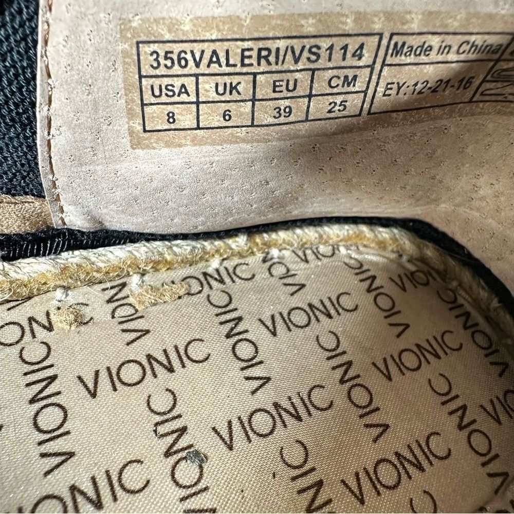 Vionic Espadrille Shoes Women’s Size 8 - Picture 7 of 9